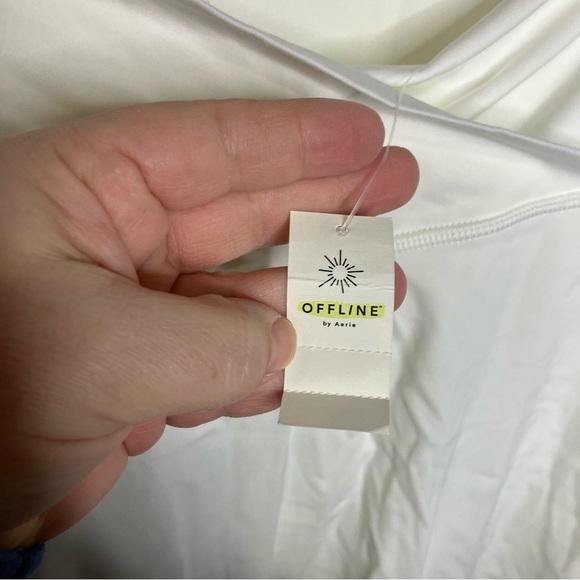 Offline by Aerie white Real Me crossover tennis skort size XL new with tags - Picture 9 of 15